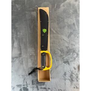 Puma XP Bush23 camping machete with 15.9 in blade and sheath